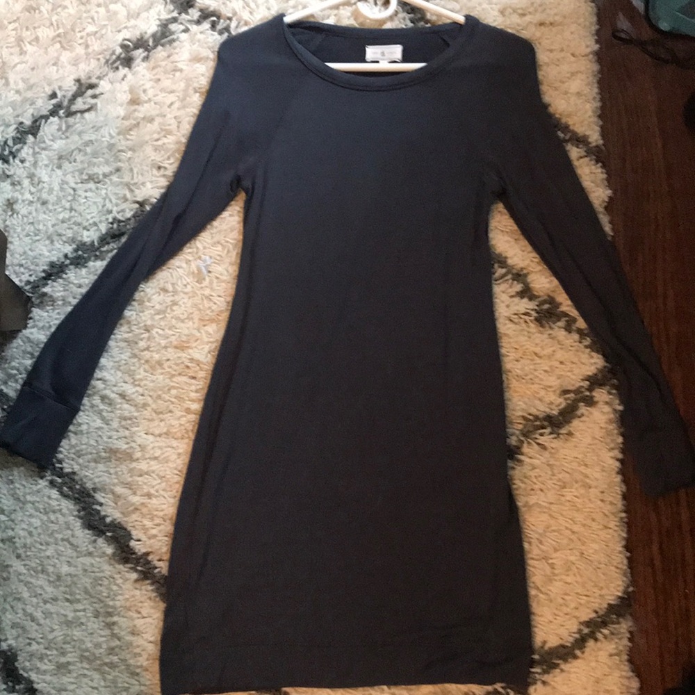 Lou & Grey Charcoal Sweater Dress Sz XS